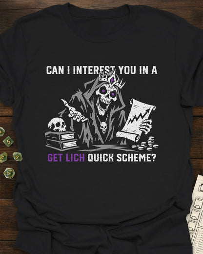 Get Lich Quick T-Shirt