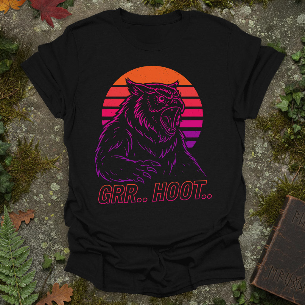 Grr.. Hoot.. Owlbear - T-Shirt