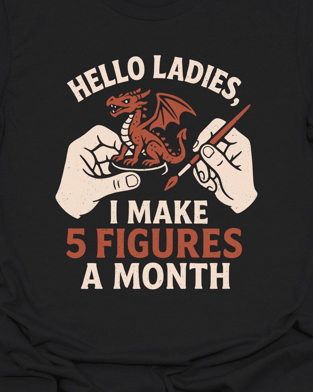 5 Figures Miniature Painter T-Shirt