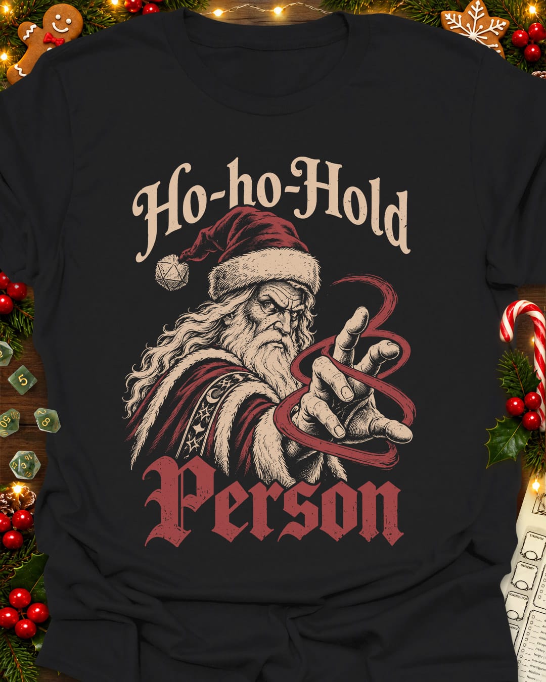Ho-ho-Hold Person T-Shirt