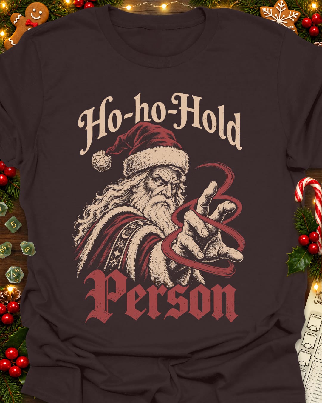 Ho-ho-Hold Person T-Shirt
