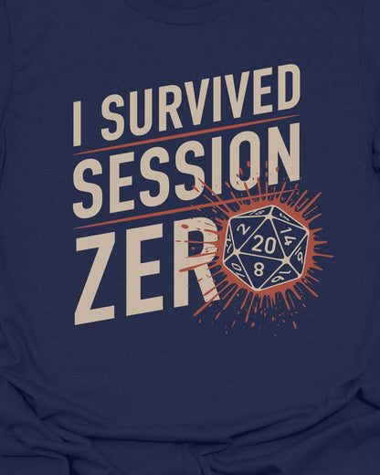 I survived session zero - T-Shirt
