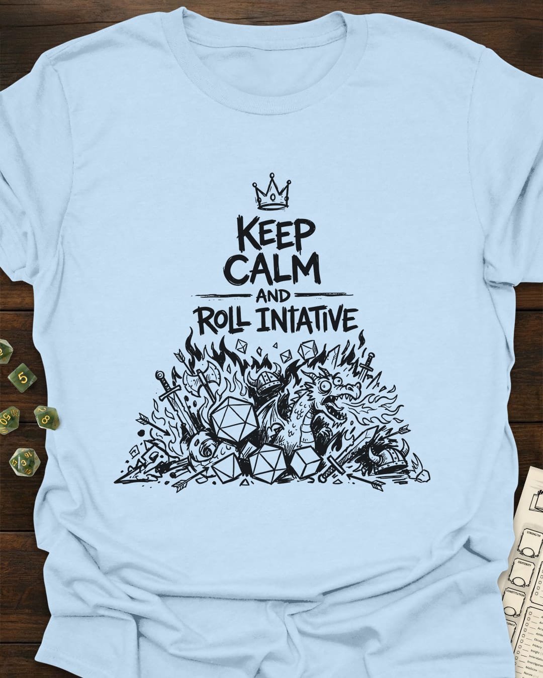 Keep Calm and Roll T-Shirt