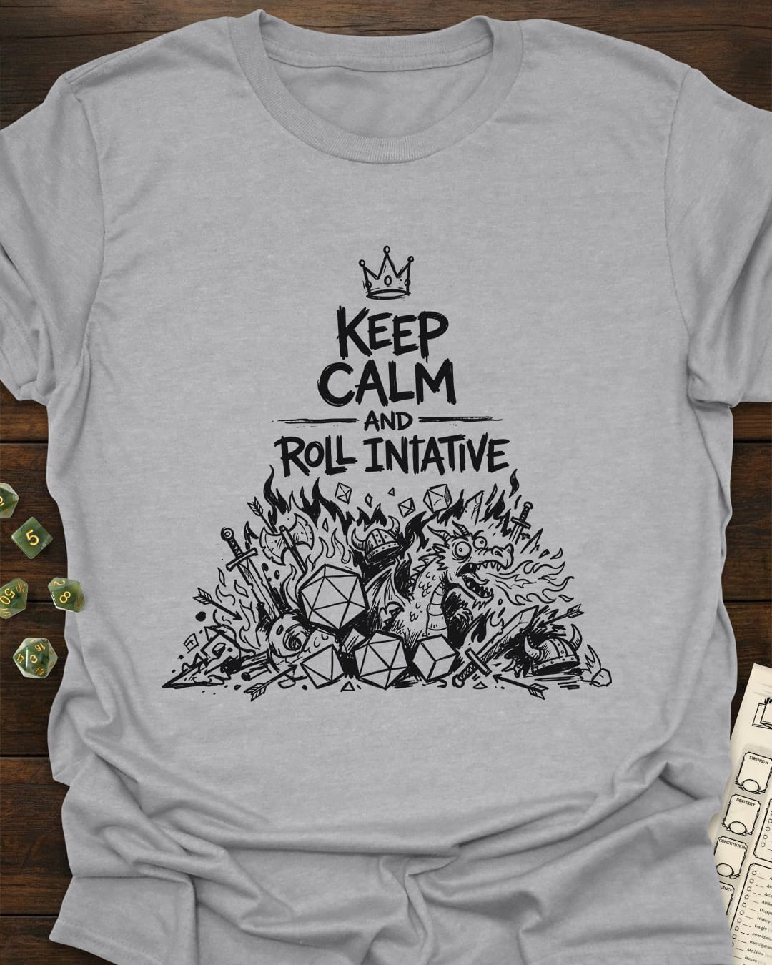 Keep Calm and Roll T-Shirt