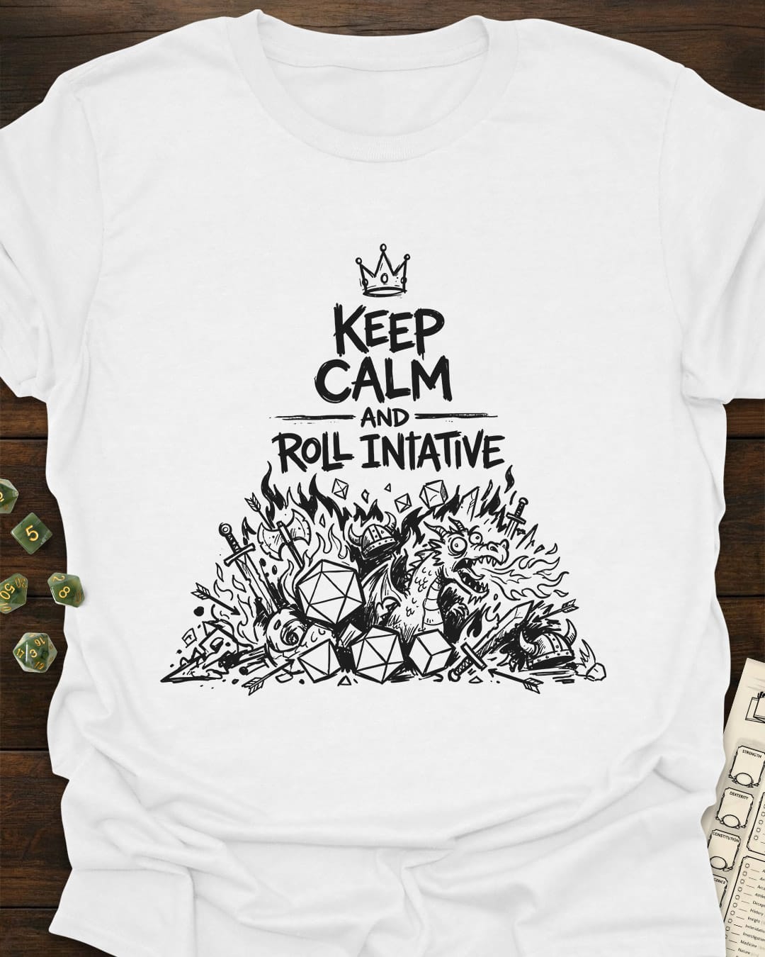 Keep Calm and Roll T-Shirt