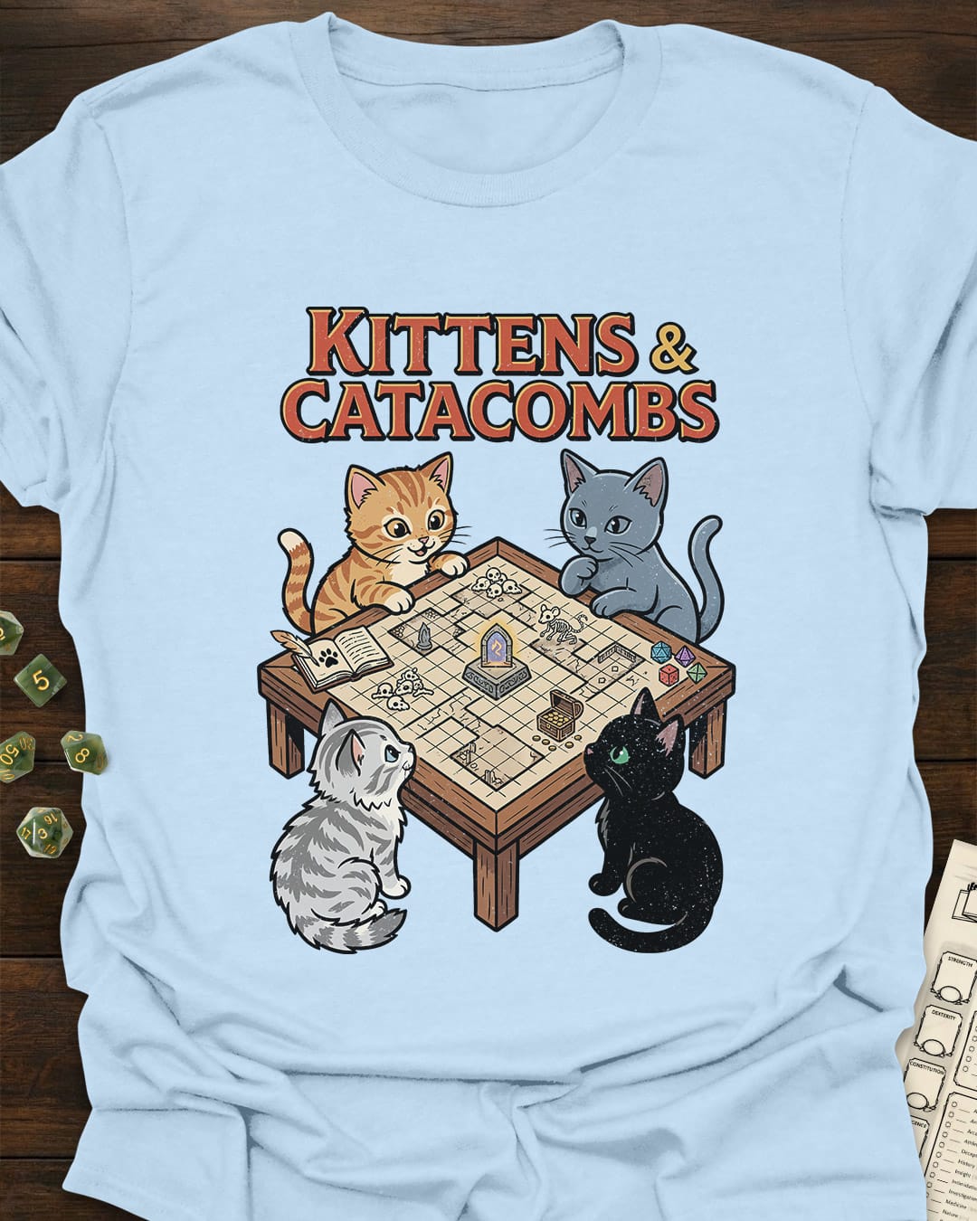 Kittens and Catacombs T-Shirt
