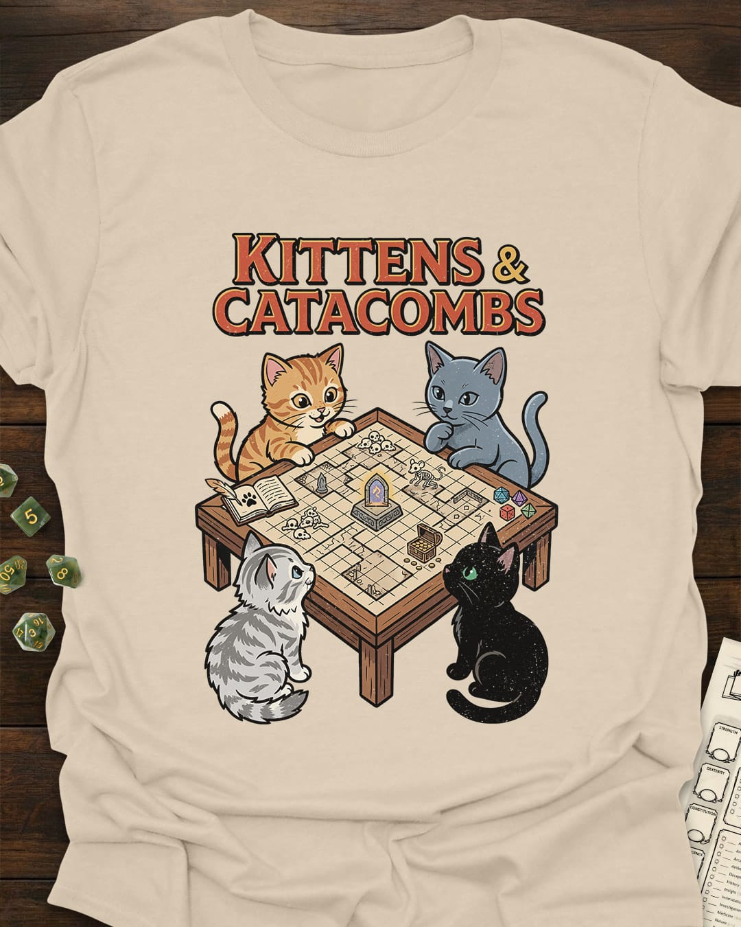 Kittens and Catacombs T-Shirt