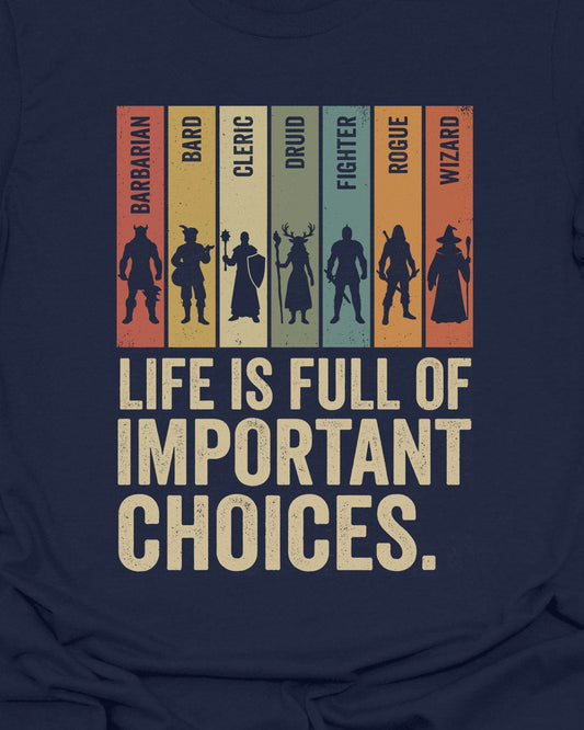 Choose your Class - RPG T-Shirt