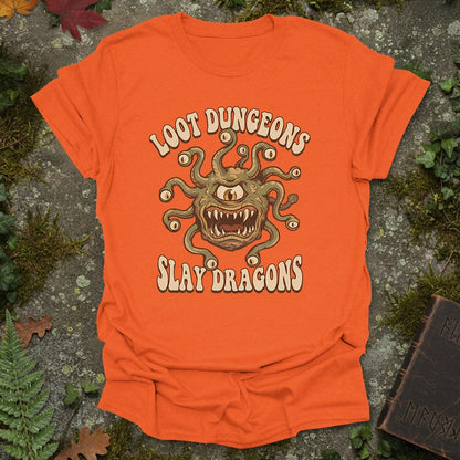 Loot Dungeons, Slay Dragons T-Shirt