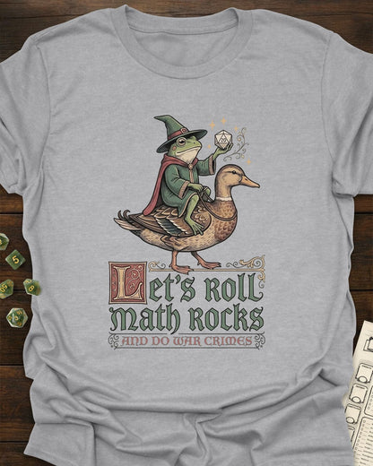 Math rocks and war crimes - T-Shirt