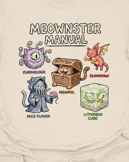 Meownster Manual T-Shirt