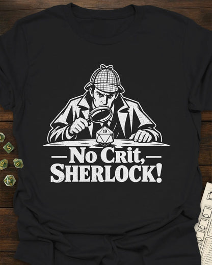 No Crit Sherlock T-Shirt