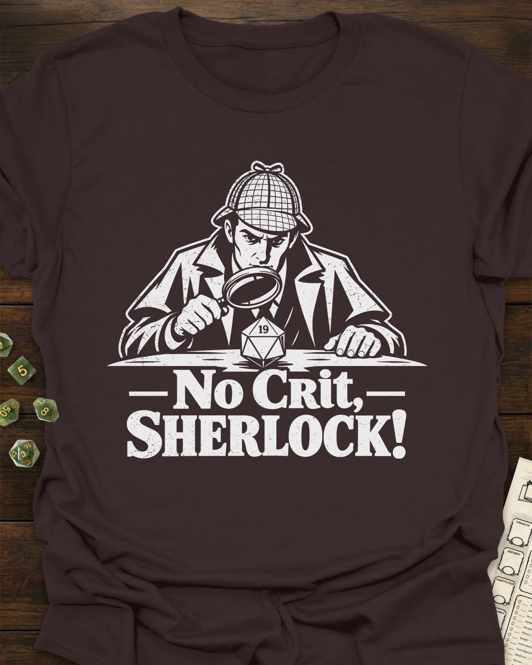 No Crit Sherlock T-Shirt