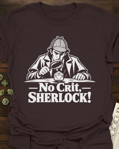 No Crit Sherlock T-Shirt