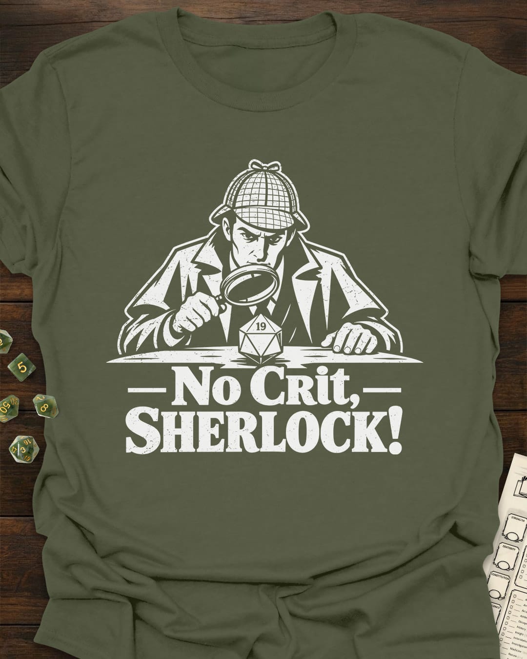 No Crit Sherlock T-Shirt