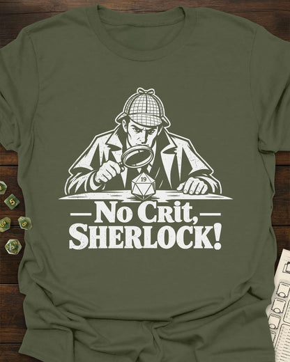 No Crit Sherlock T-Shirt