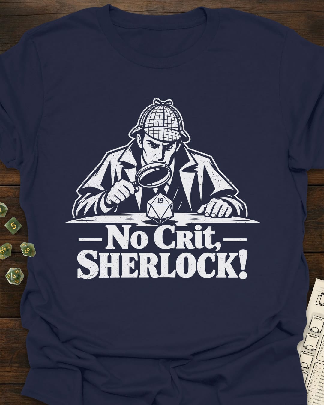 No Crit Sherlock T-Shirt