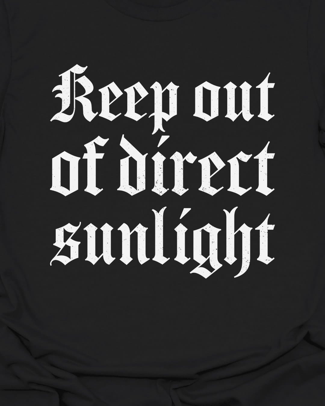 No Sunlight T-Shirt