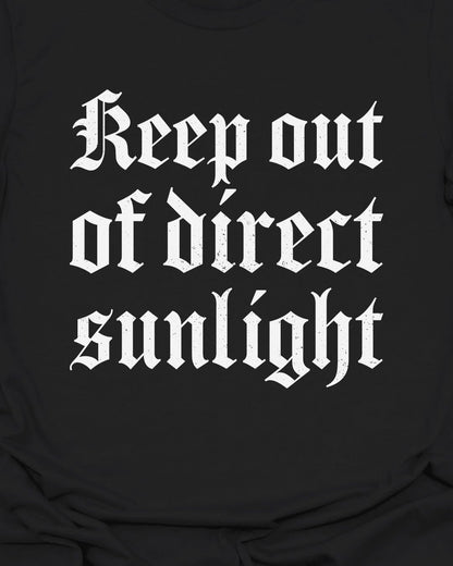 No Sunlight T-Shirt