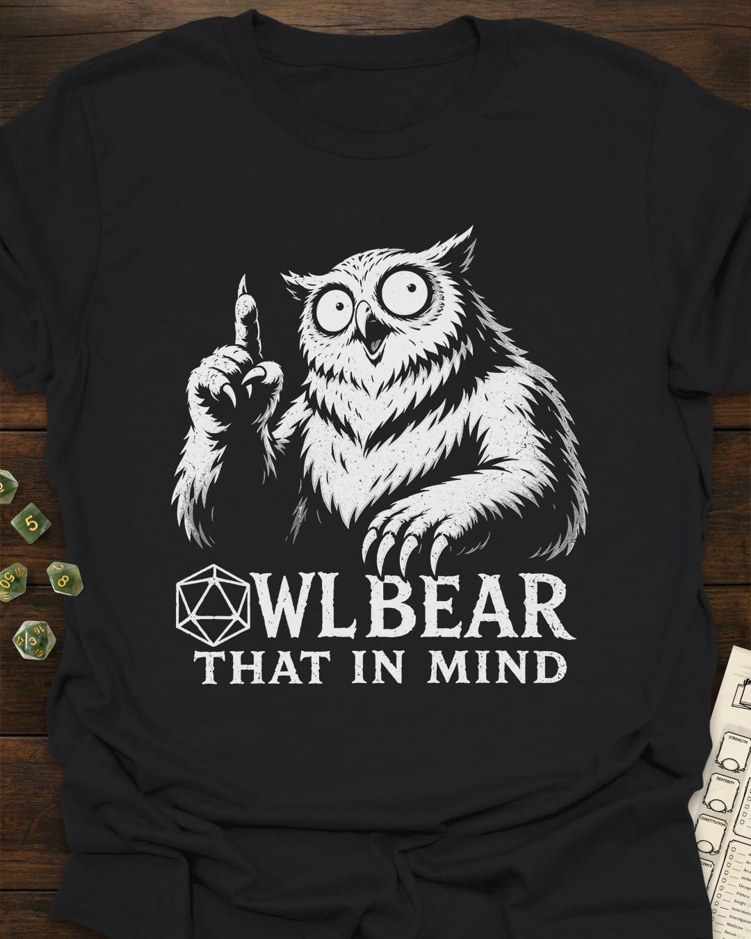 Owl Bear it in Mind T-Shirt