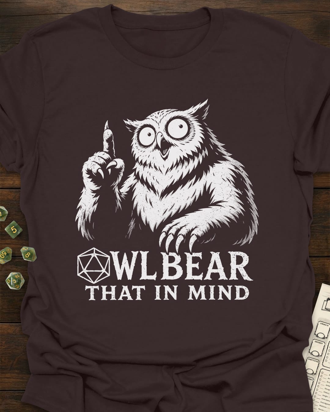 Owl Bear it in Mind T-Shirt