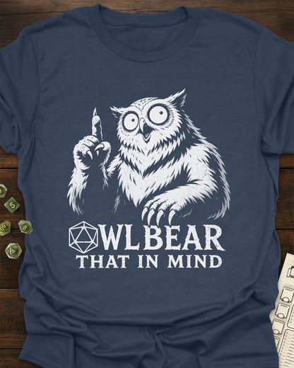 Owl Bear it in Mind T-Shirt