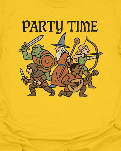 Party Time – Adventurers T-Shirt