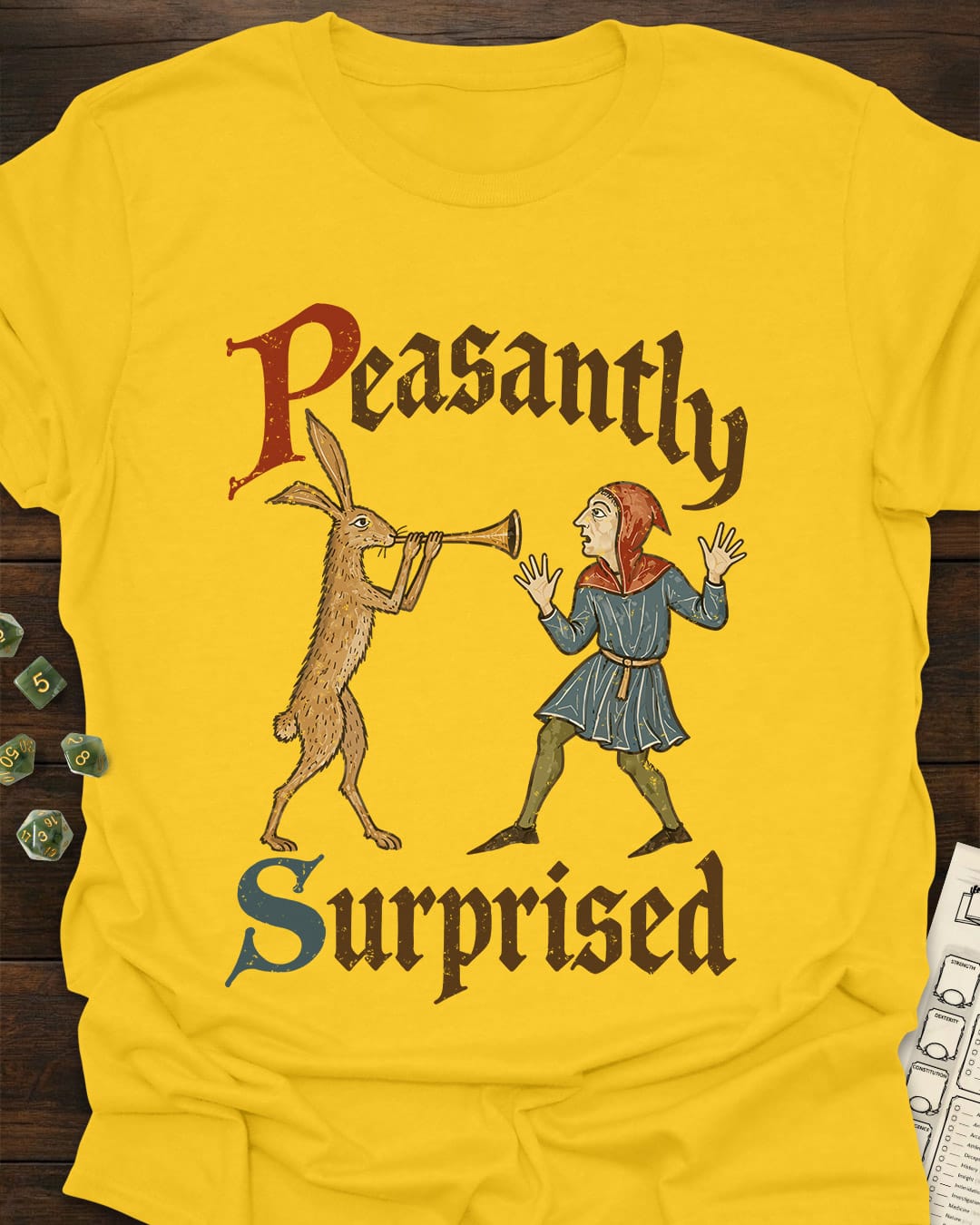 Peasantly Surprised T-Shirt