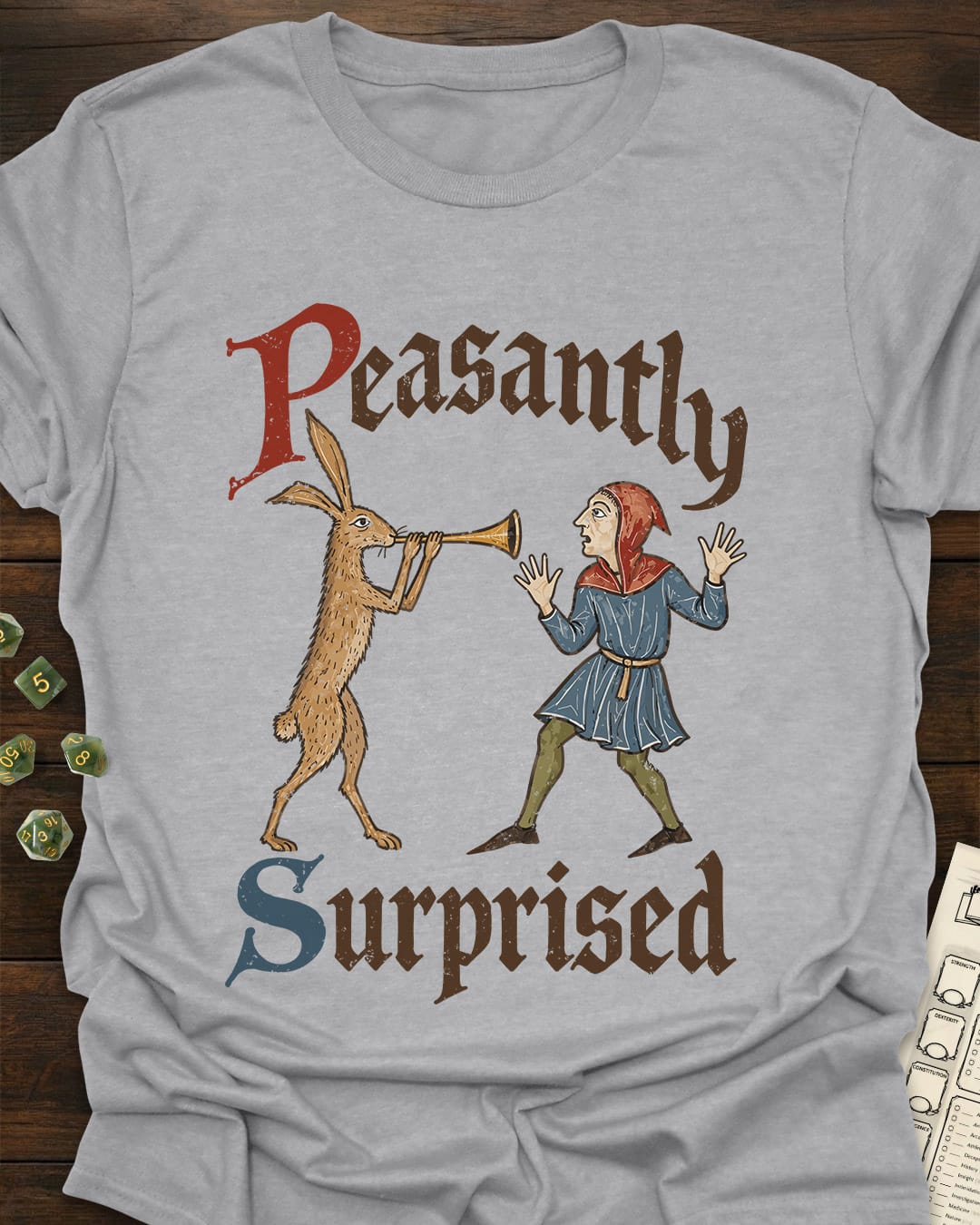 Peasantly Surprised T-Shirt