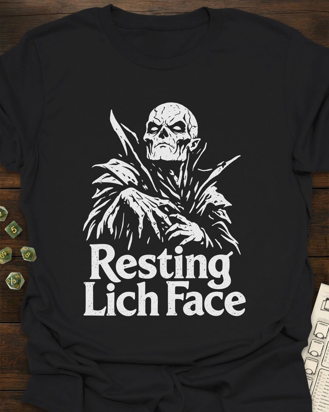 Resting Lich Face T-Shirt