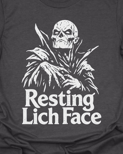 Resting Lich Face T-Shirt