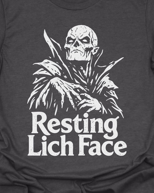 Resting Lich Face T-Shirt