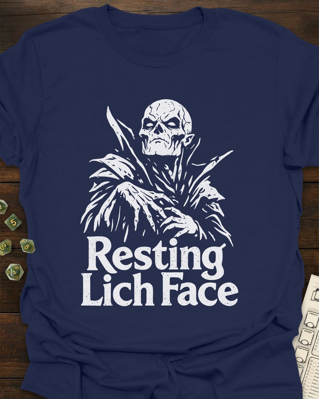 Resting Lich Face T-Shirt