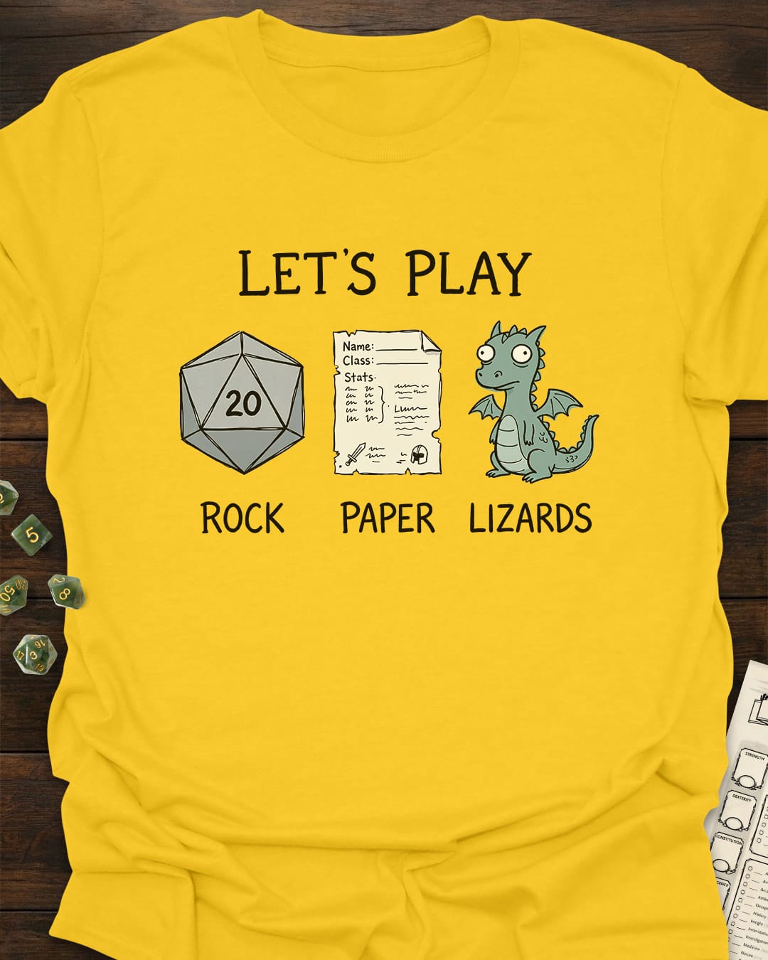 Rock Paper Lizards - T-Shirt