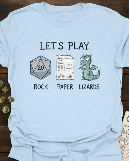 Rock Paper Lizards - T-Shirt