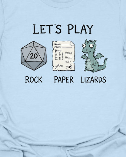 Rock Paper Lizards - T-Shirt