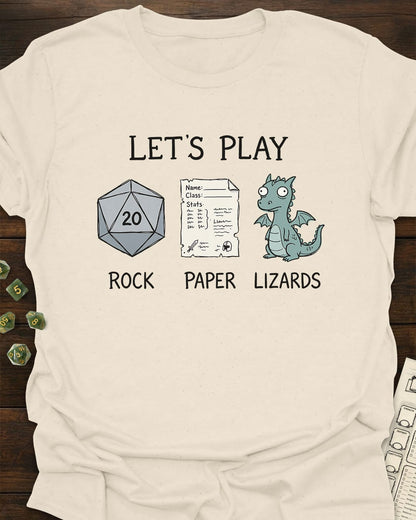 Rock Paper Lizards - T-Shirt