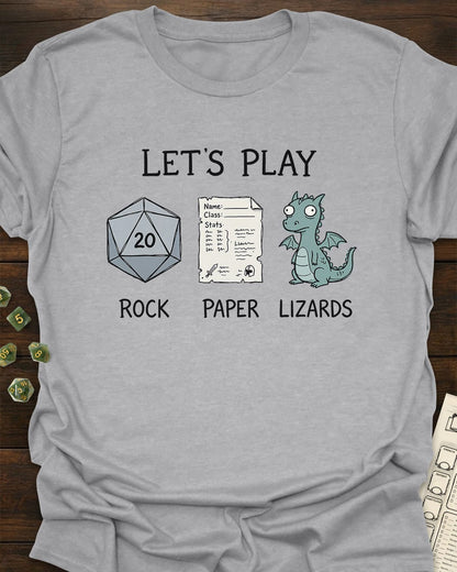 Rock Paper Lizards - T-Shirt