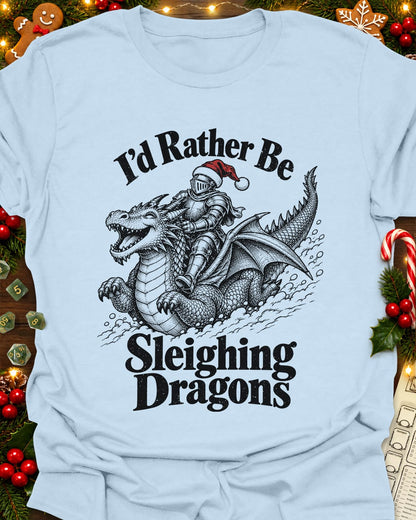 Sleighing Dragons T-Shirt