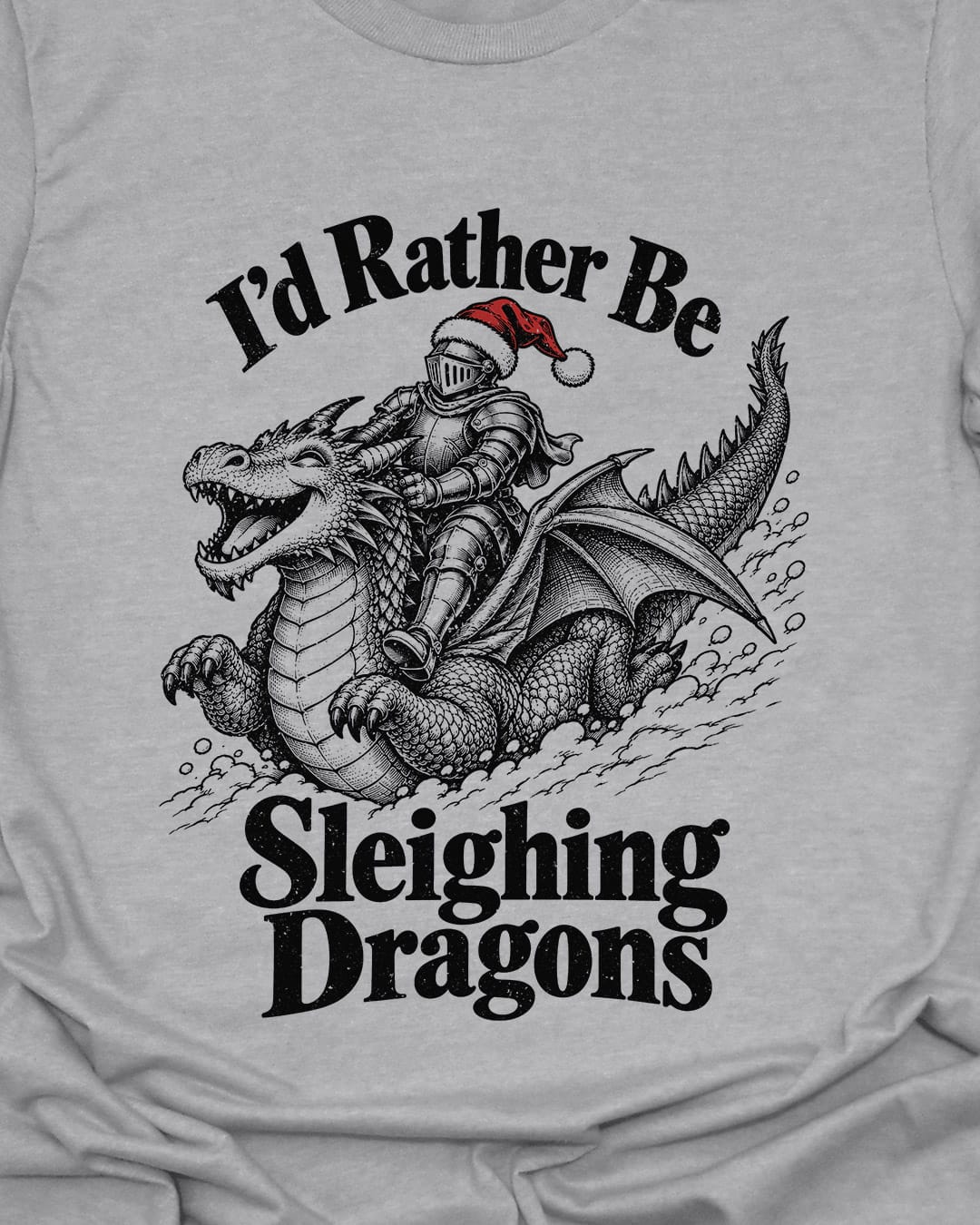 Sleighing Dragons T-Shirt