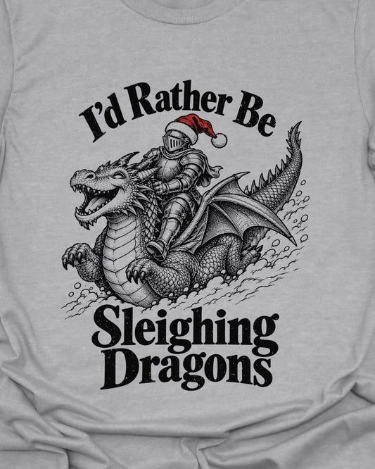 Sleighing Dragons T-Shirt