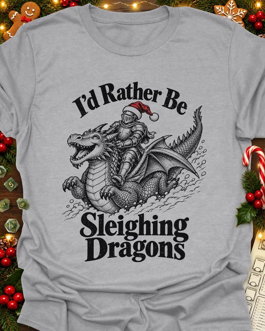 Sleighing Dragons T-Shirt