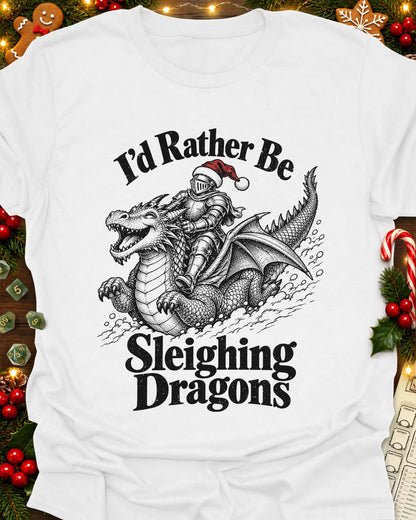 Sleighing Dragons T-Shirt