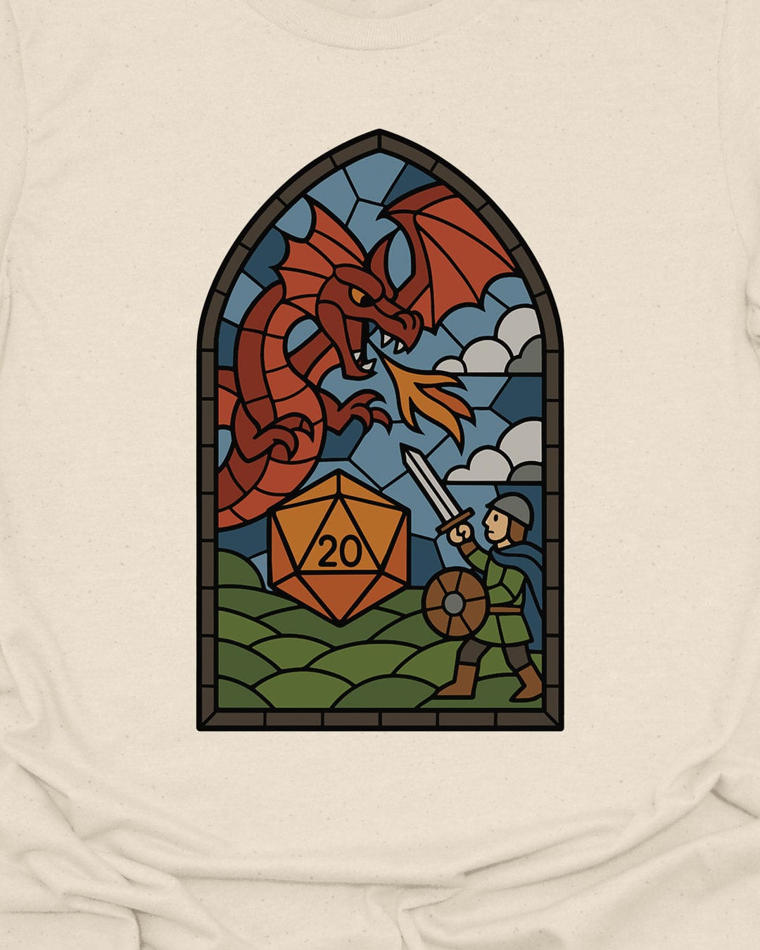 RPG Stained Glass T-Shirt