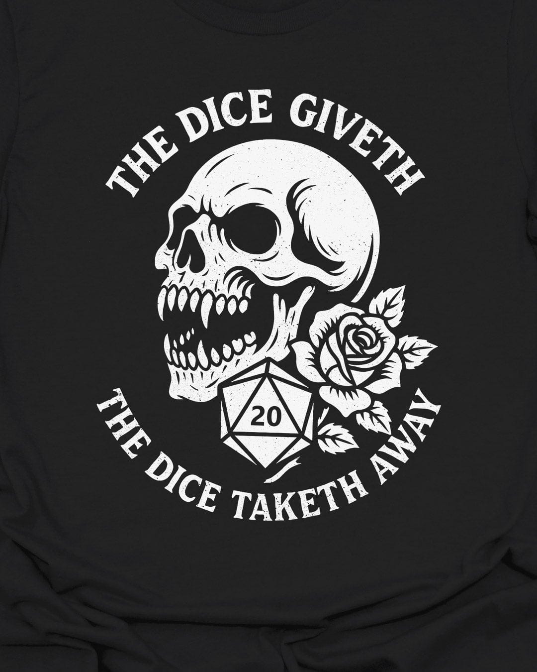 The Dice Giveth Skull - T-Shirt