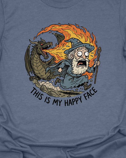 This is my happy face - Tee