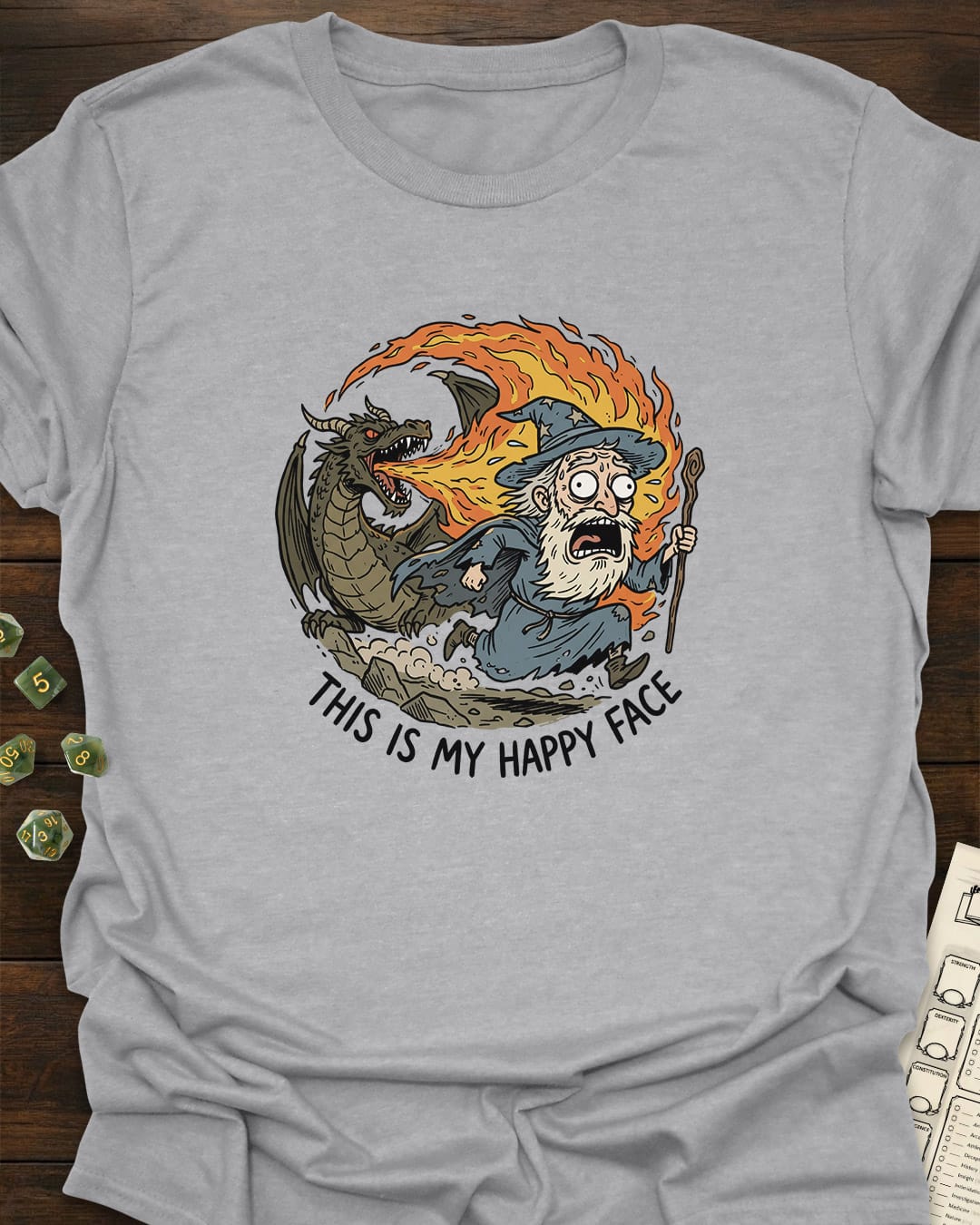 This is my happy face - Tee