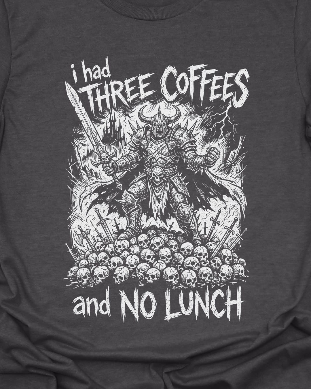 Three Coffee Rage T-Shirt