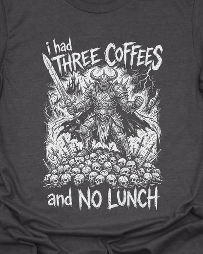 Three Coffee Rage T-Shirt