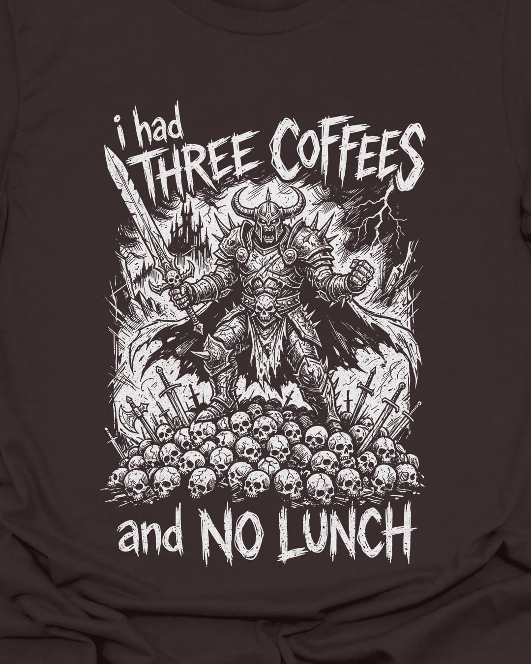 Three Coffee Rage T-Shirt